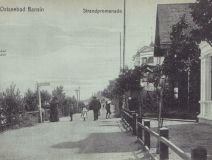 Postkarte 1908 Strandpromenade  Bansin